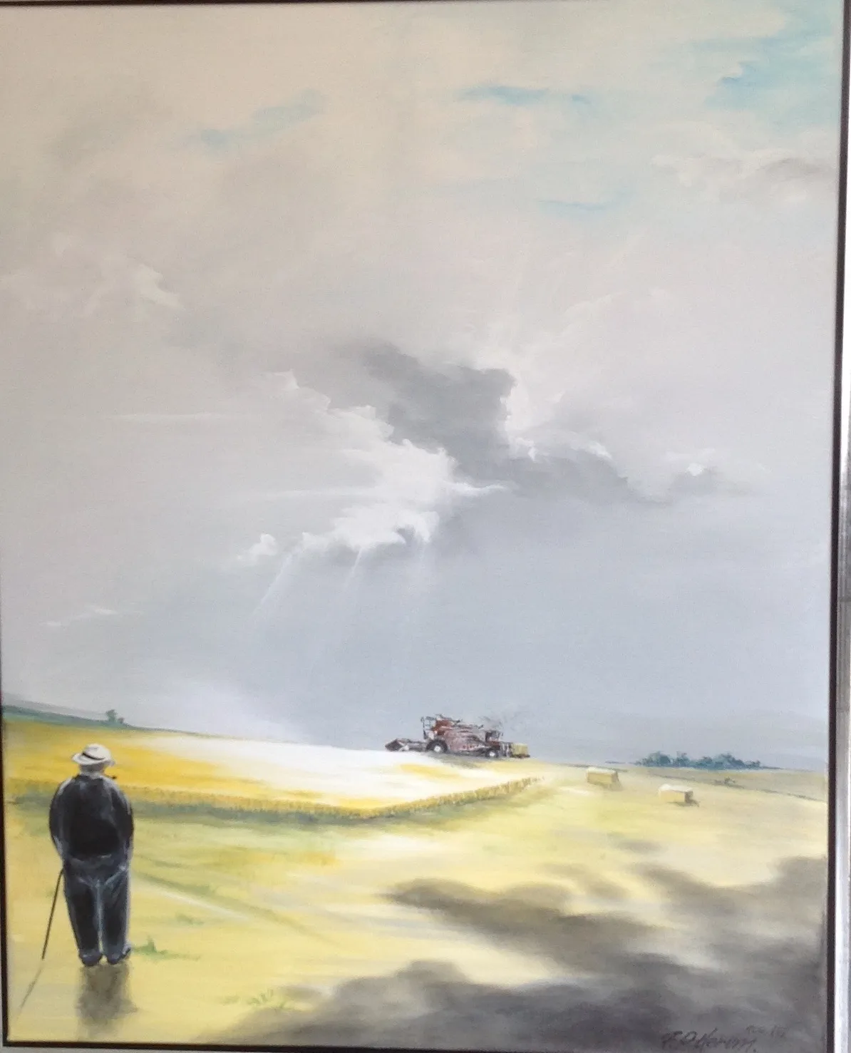 Maleri nr 92 80 cm X 100 cm